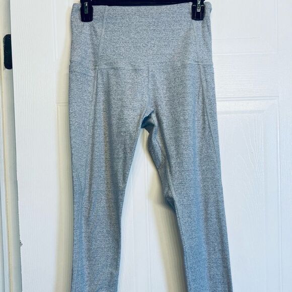 Lorna Jane Heathered Gray Workout Leggings Pants Size‎ Small - Picture 1 of 8